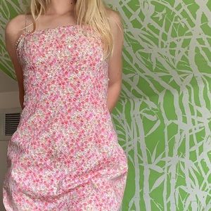 BCBG Maxazaria Floral Print Dress